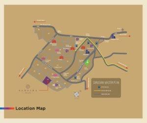 Adani Samsara Location Map