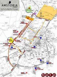 BPTP 102 Eden Estate Location Map