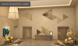 Godrej Serenity grand-entrance-lobby