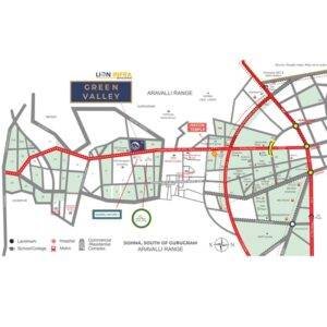 Lion-Green-Valley-Location-Map