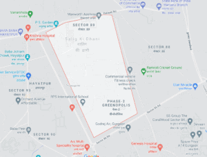 Sector-89-Gurgaon-location-map-final