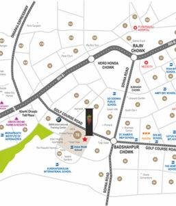 Elan Empire Location Map