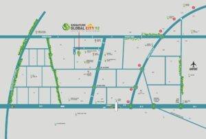 Signature Global City 92 Location Map