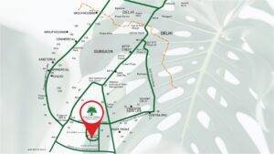 BPTP Green Oaks Location Map