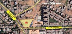 M3M Atrium 57 Location Map