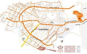 CS Realty Roseate 63 Location Map