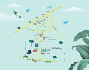 Homekraft Bonheur Avenue Location Map