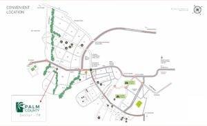Pyramid Palm County Location Map