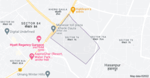 Whiteland Blissville Location Map