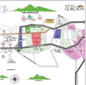JMS The City Location Map