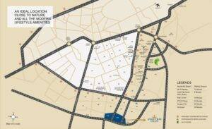 Anant Raj Ashoke Estate Location Map