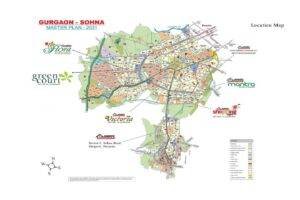 Shree Vardhman Olive Location Map