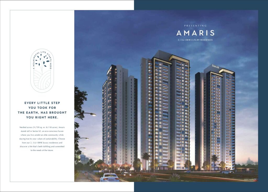 Emaar Amaris India unveils : Rs 4.5 cr green, luxury flats in Sector 62 Gurgaon - Realty Hunting Emaar Amaris India unveils : Rs 4.5 cr green, luxury flats in Sector 62 Gurgaon - Realty Hunting