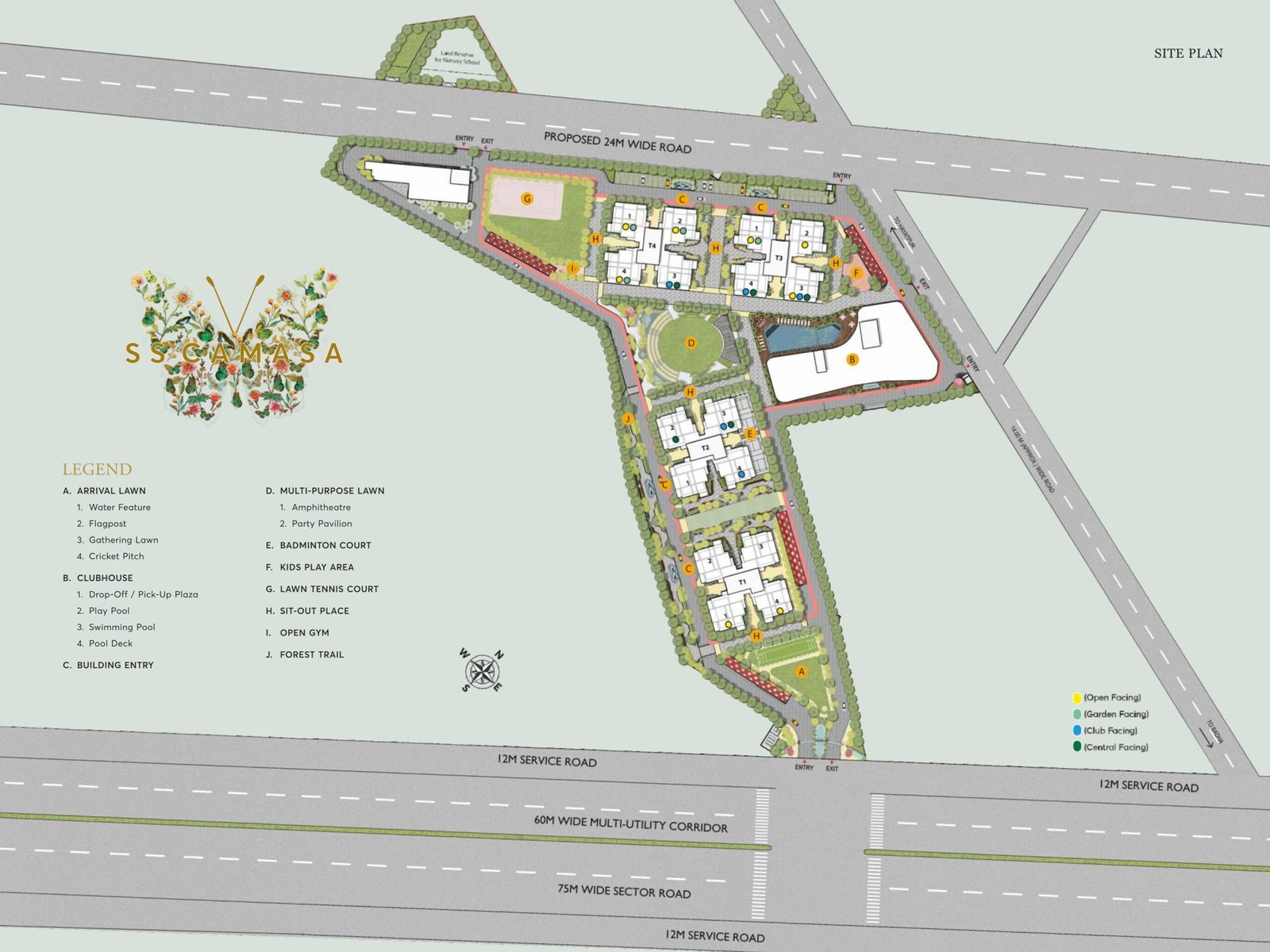 SS Camasa Sector 90 New Gurgaon 4BHK Apartments - Realty Hunting