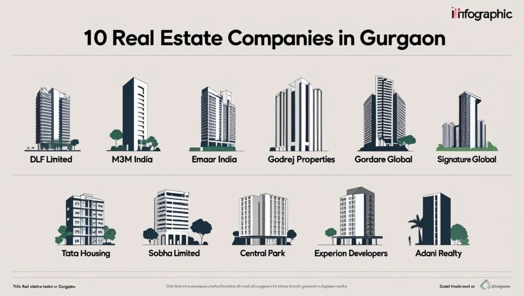 TOP 10 Real Estate Companies Gurgaon