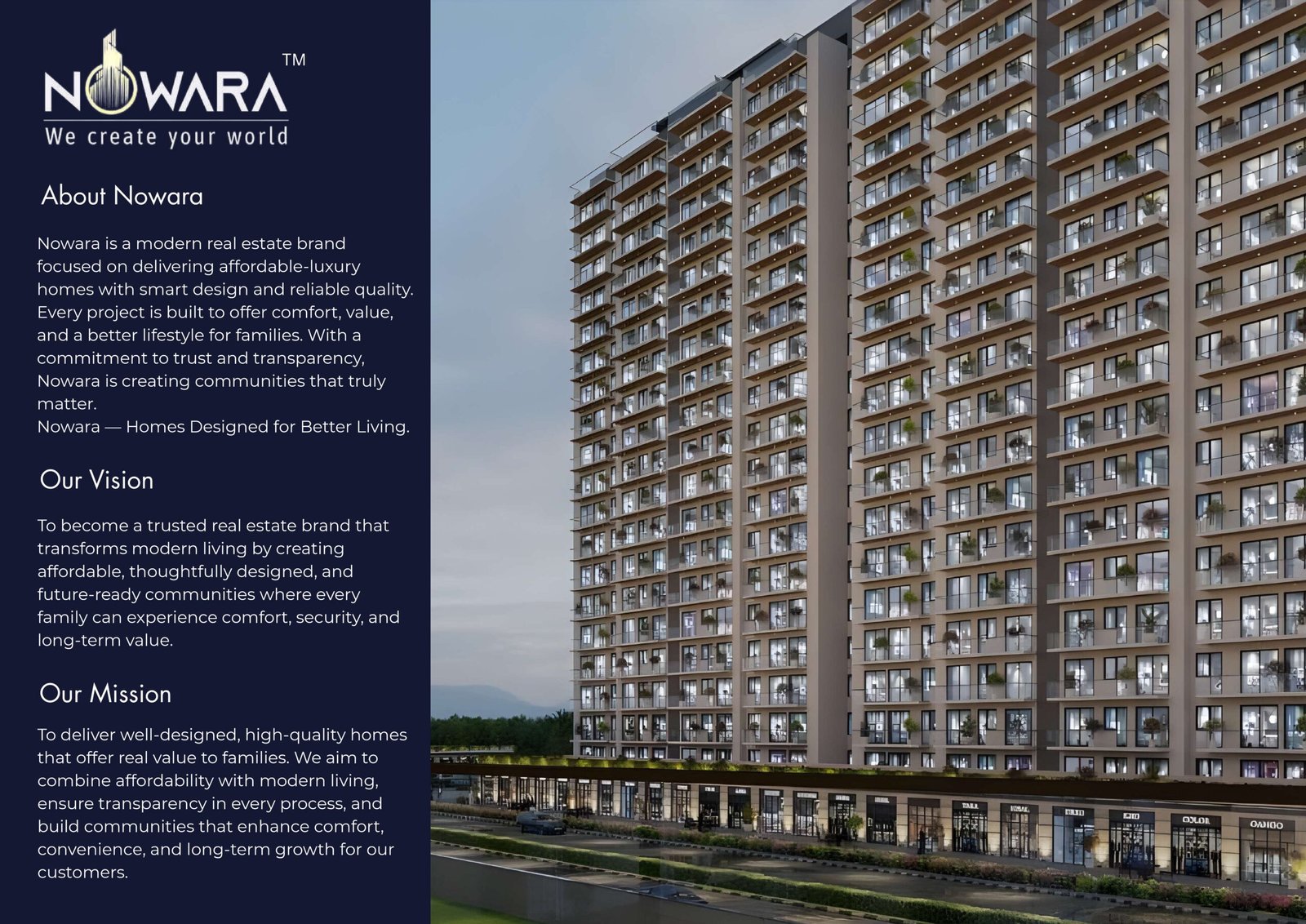 Nakshatra By Nowara is an affordable-luxury residential project located in Sector-3 Farukhnagar Gurugram - Realty Hunting Nakshatra By Nowara Broucher compressed page 0002 scaled