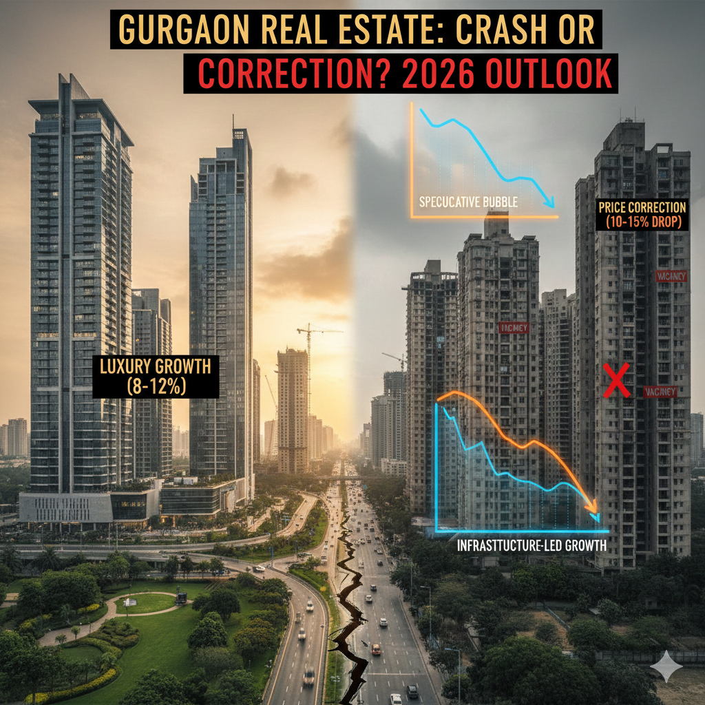 Gurgaon Real Estate Market Report - Realty Hunting Gemini Generated Image 1v3tue1v3tue1v3t