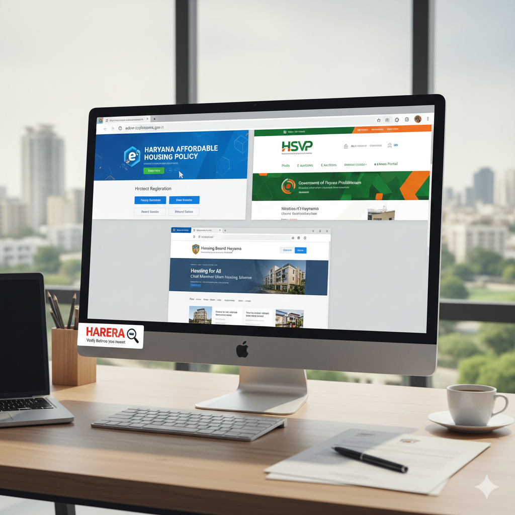 Haryana affordable housing official website - Realty Hunting Gemini Generated Image 2vr44c2vr44c2vr4