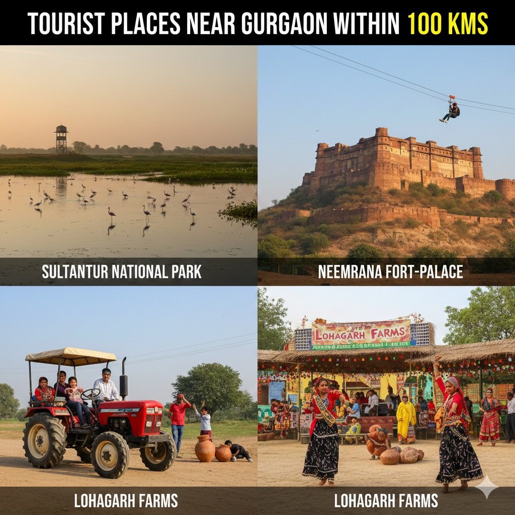 Tourist places near Gurgaon within 100 kms - Realty Hunting Tourist places near Gurgaon within 100 kms