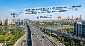Noida to New Delhi Distance