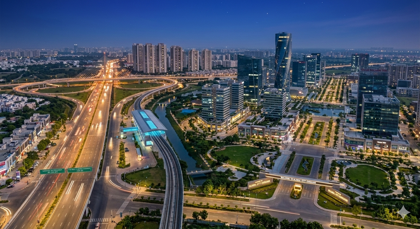 Global City Gurgaon Dwarka Expressway : The New Urban Living Blueprint of India - Realty Hunting Gemini Generated Image 6hw7pe6hw7pe6hw7