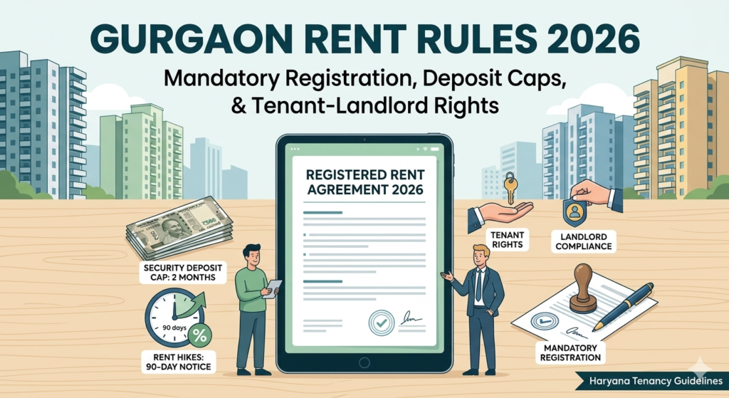 Gurgaon Rent Rules 2026: New Registration Laws, Deposit Caps, and Haryana Tenancy Updates