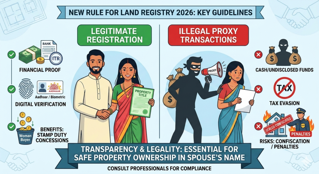 Guide to Property in Wife’s Name: New Rule for Land Registry 2026 - Realty Hunting Guide to Property in Wife’s Name: New Rule for Land Registry 2026