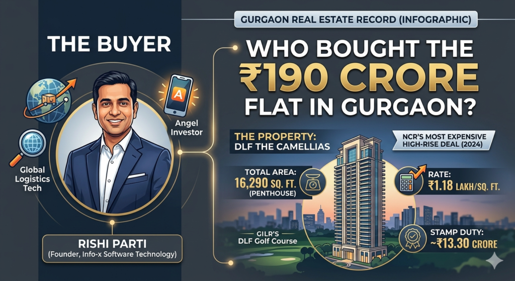 Who Bought 190 Crore Flat in Gurgaon
