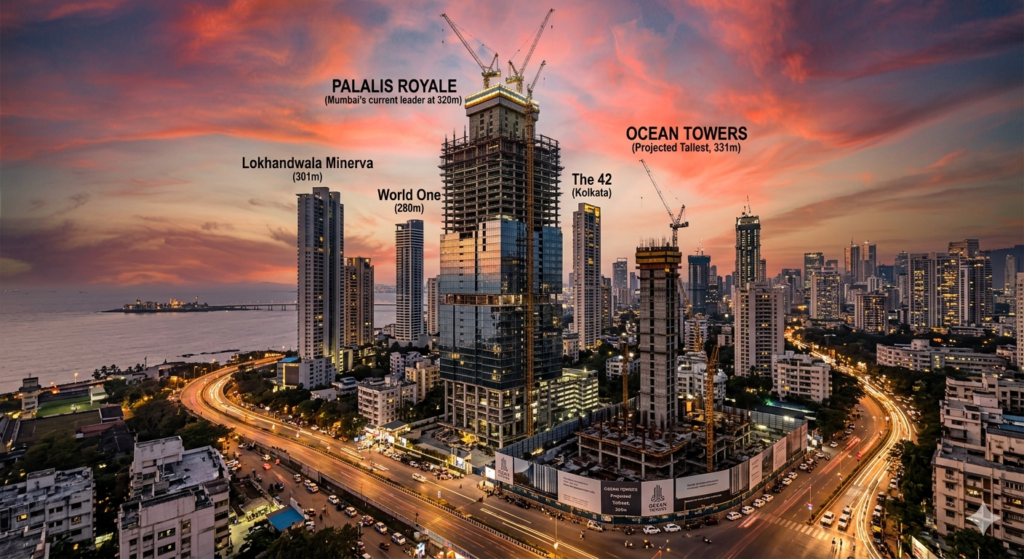 Upcoming tallest building in India - Realty Hunting Gemini Generated Image m8t5zrm8t5zrm8t5