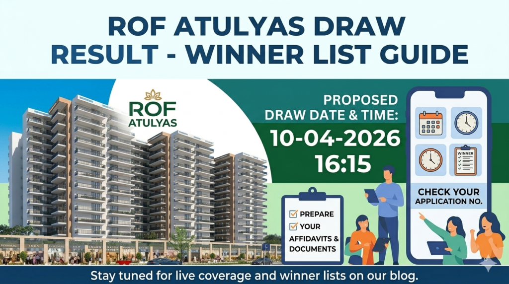 ROF Atulyas Sector 93 Gurugram - Your Guide to Draw Result And Winner's List - Realty Hunting ROF Atulyas Sector 93 Gurugram - Your Guide to Draw Result And Winner's List