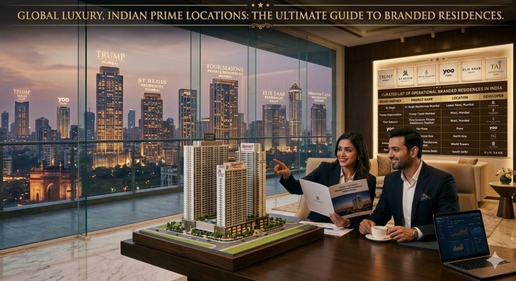 Branded Residences in India - List of branded residences in india