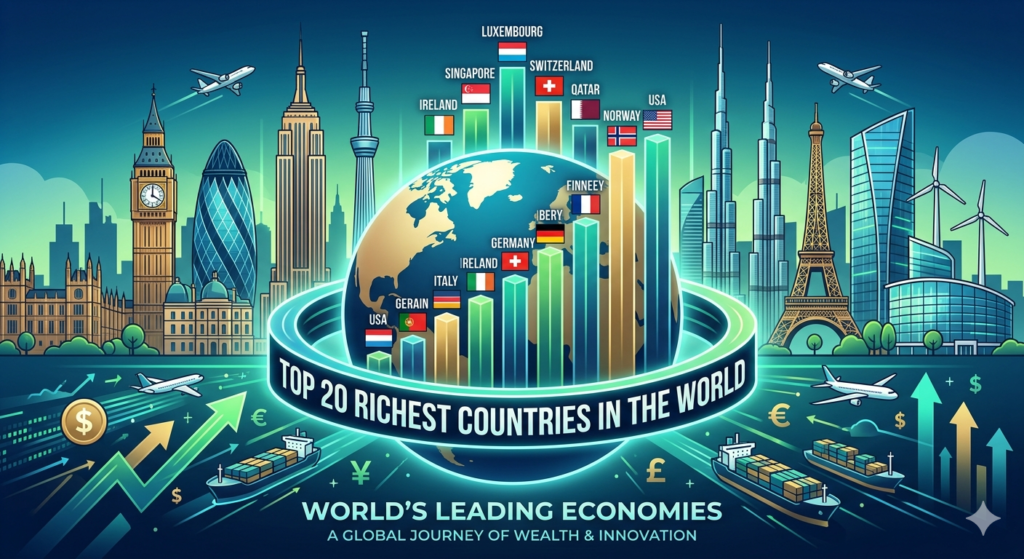 Top 20 richest country in the world