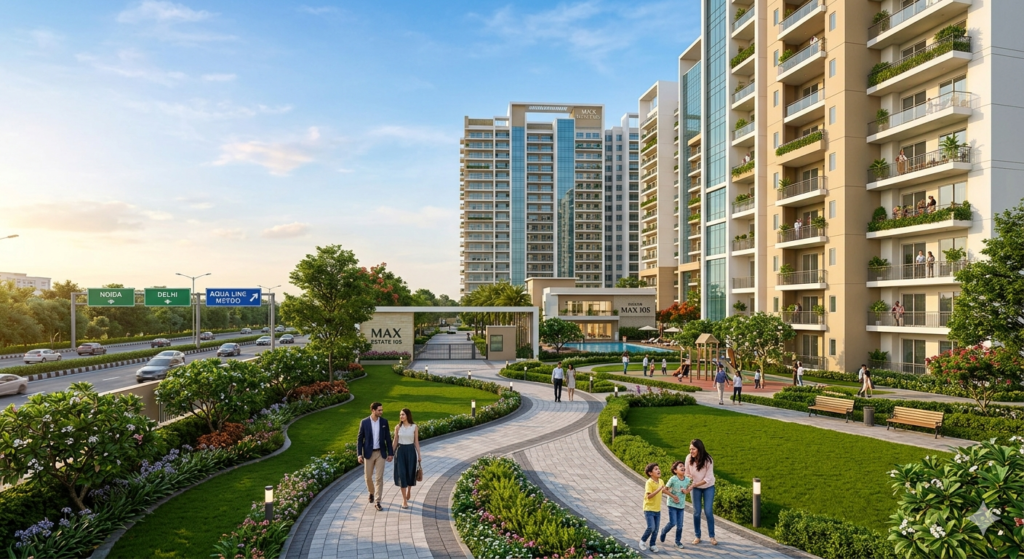 Max Estate 105: Ultra-Luxury Living on Noida Expressway | Sector 105, Noida