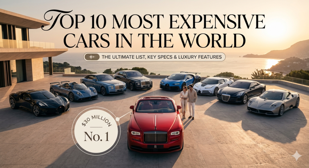 Which is the most expensive car in the world Top 10 which is the most expensive car in the world - Realty Hunting Gemini Generated Image w1mxehw1mxehw1mx