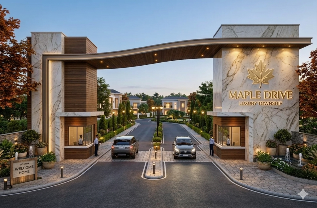 Maple Drive Plots Near Reliance MET City Jhajjar