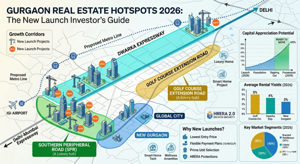Why Investors Focus on New Launch Projects in Gurgaon