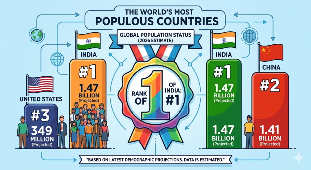 What is the rank of india in world population - Realty Hunting What is the rank of india in world population
