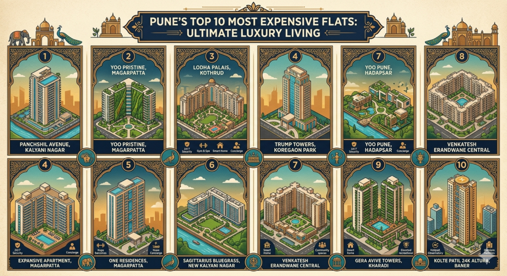 Top 10 most expensive flats in Pune - Realty Hunting Top 10 most expensive flats in Pune