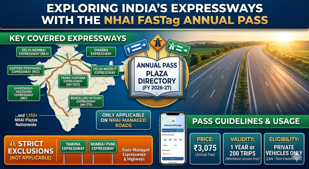 Fastag annual pass applicable on which expressway List - Realty Hunting Fastag annual pass applicable on which expressway List
