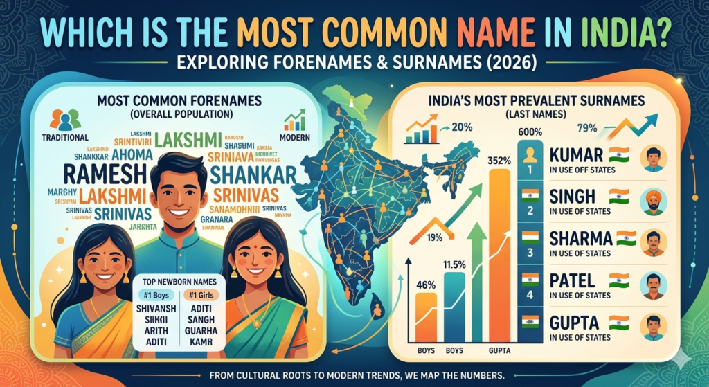 Which is the most common name in india