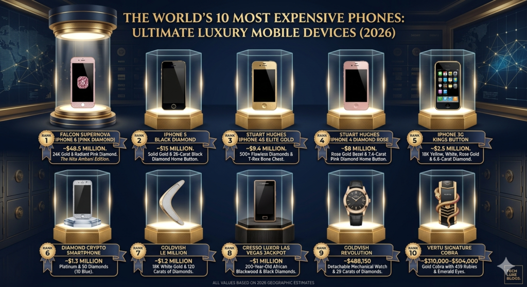 Top 10 most expensive phone in the World - Realty Hunting Top 10 most expensive phone in the World