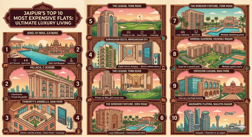 Top 10 most expensive flats in Jaipur - Realty Hunting Top 10 most expensive flats in Jaipur