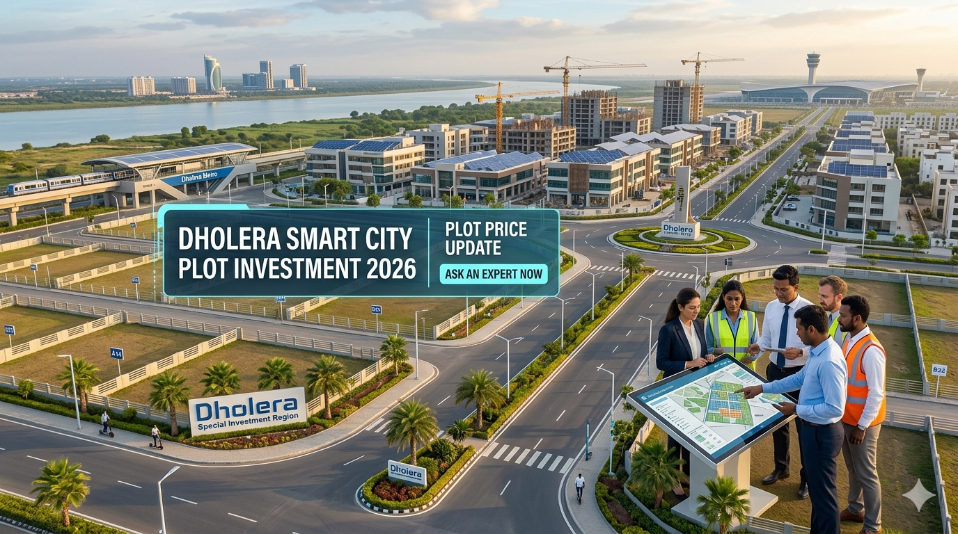 Dholera Smart City Plot Prices & Investment Guide धोलेरा स्मार्ट सिटी में प्लॉट की कीमतें - Realty Hunting Dholera Smart City Plot Prices & Investment Guide धोलेरा स्मार्ट सिटी में प्लॉट की कीमतें