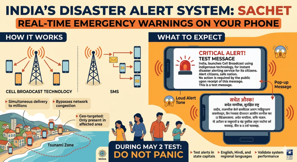 Received alarm-like notification on phone? Loud alert phone? India is rolling out a real-time disaster warning system