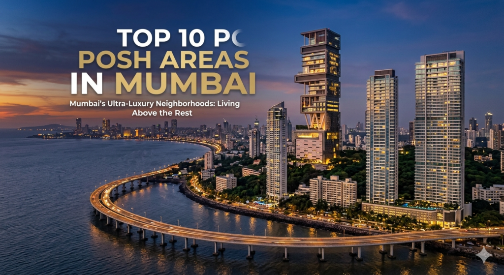 Top 10 posh area in Mumbai - Realty Hunting Top 10 posh area in Mumbai