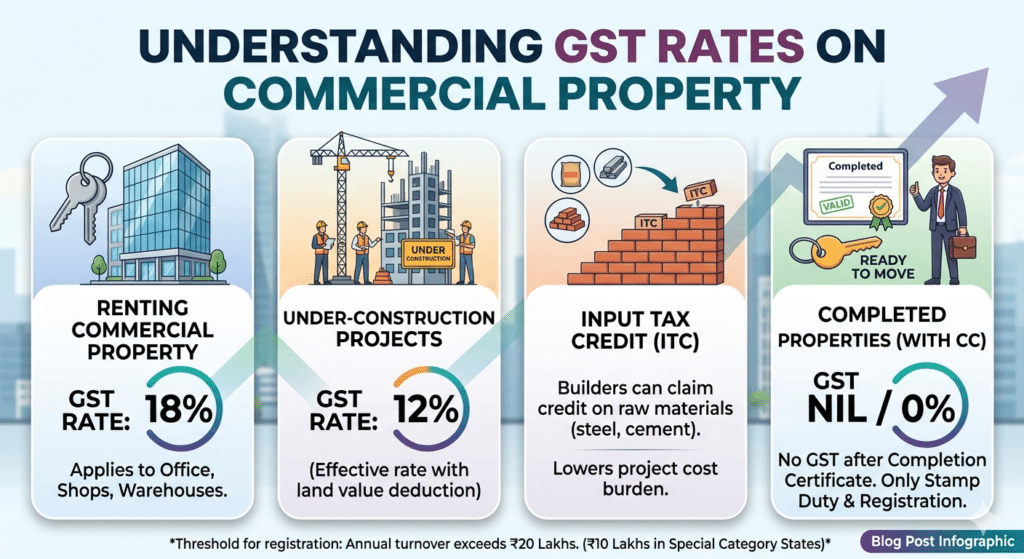 Commercial Property GST Rate