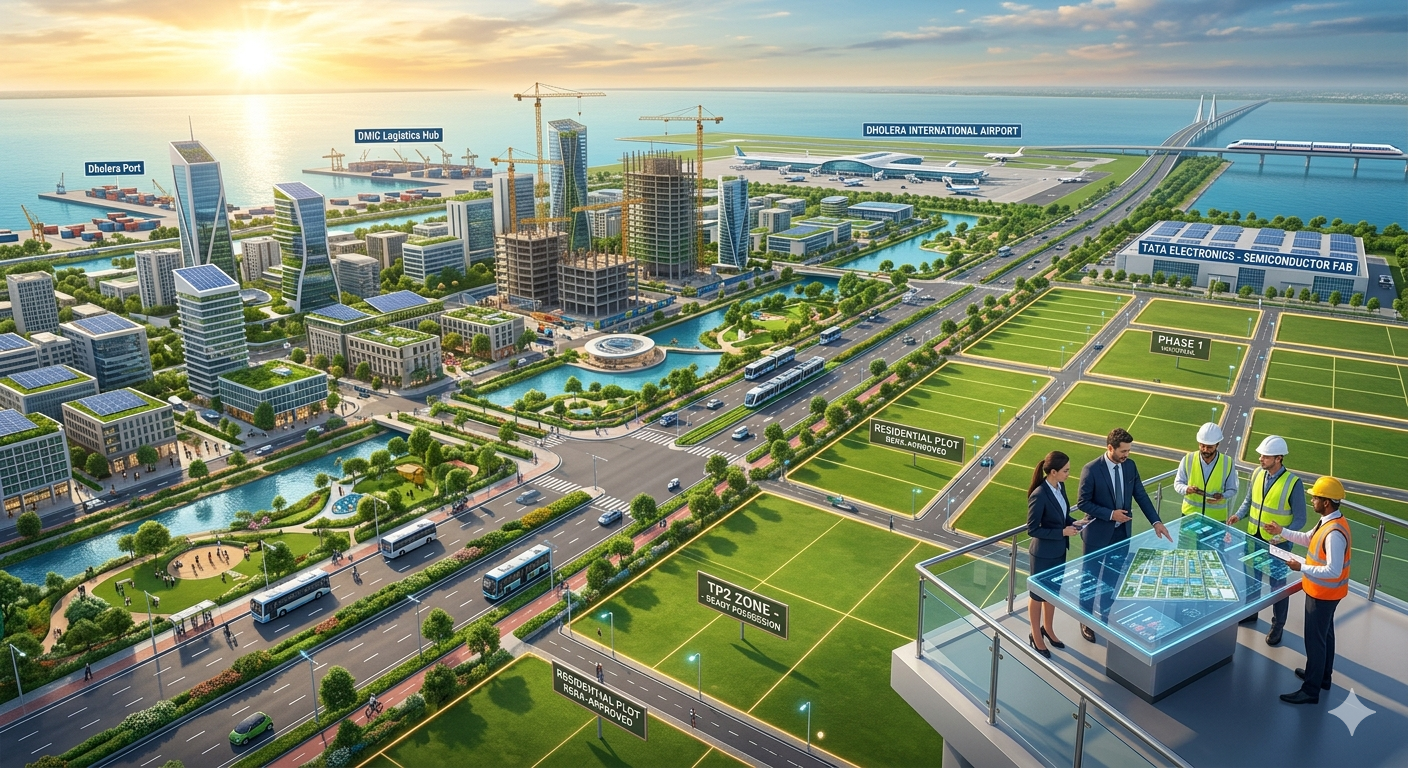 Dholera Smart City Plot Prices & Investment Guide धोलेरा स्मार्ट सिटी में प्लॉट की कीमतें - Realty Hunting Dholera Smart City Plot Prices & Investment Guide धोलेरा स्मार्ट सिटी में प्लॉट की कीमतें