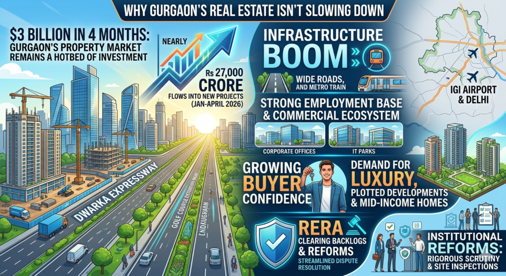 It is your right: $3 Billion in 4 Months – Why Gurgaon Property Market Doesn’t Want to Slow Down