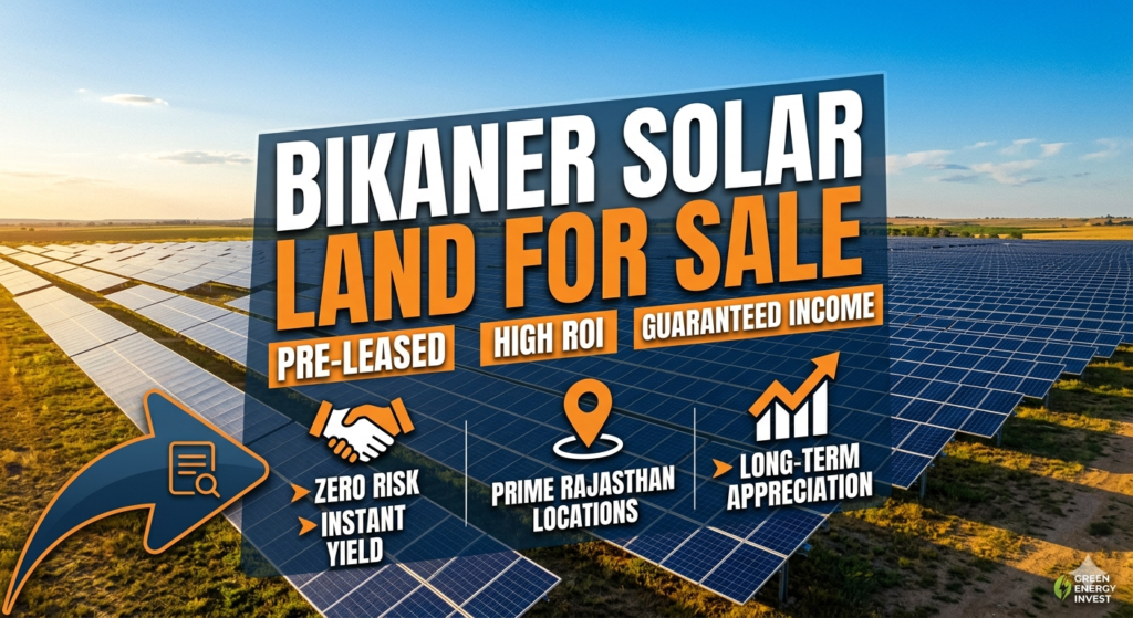 Solar Land for Sale in Bikaner | Pre-Leased & High ROI Investment - Realty Hunting Solar Land for Sale in Bikaner | Pre-Leased & High ROI Investment