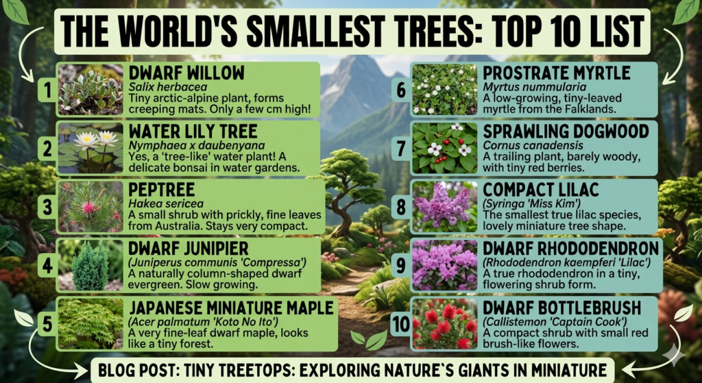 Smallest tree in the world Top 10 Smallest tree in the world
